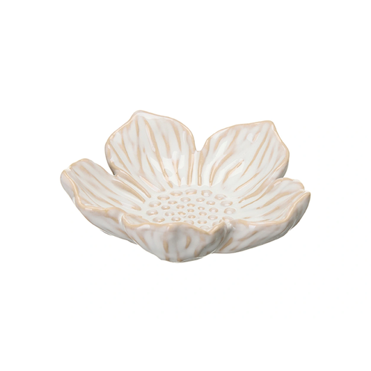 Ingrid dekoration från Wikholm Form, blomma, vit