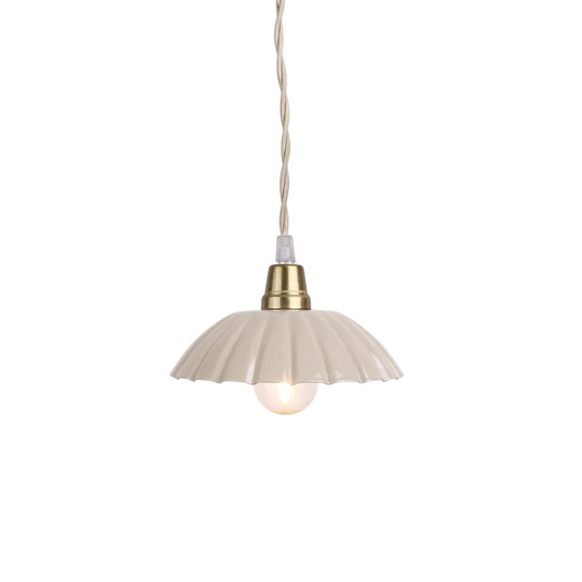 Ingrid taklampa från Strömshaga, beige
