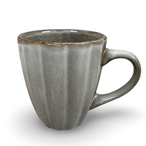 Joy kaffekopp från Miljögården, grå, inredningsbutik Kalmar, inredning, lantligt, lantlig inredning, kopp, kaffe, keramik