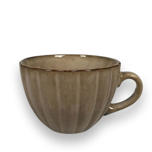 Joy tekopp från Miljögården, beige, inredningsbutik Kalmar, inredning, lantligt, lantlig inredning, keramik, kopp, kaffe