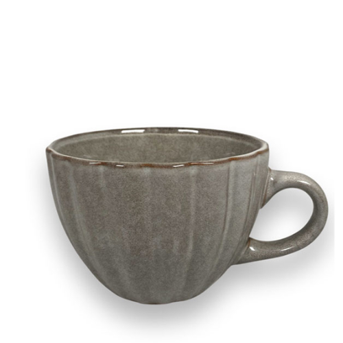 Joy tekopp från Miljögården, grå, inredningsbutik Kalmar, inredning, lantligt, lantlig inredning, keramik, kopp, kaffe