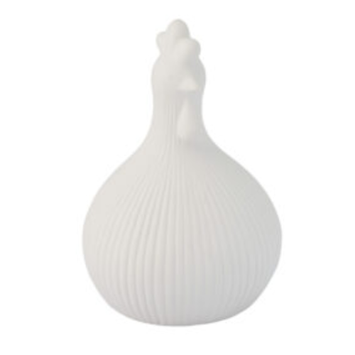 Kerstin tupp från Storefactory, vit, stor, 17 cm