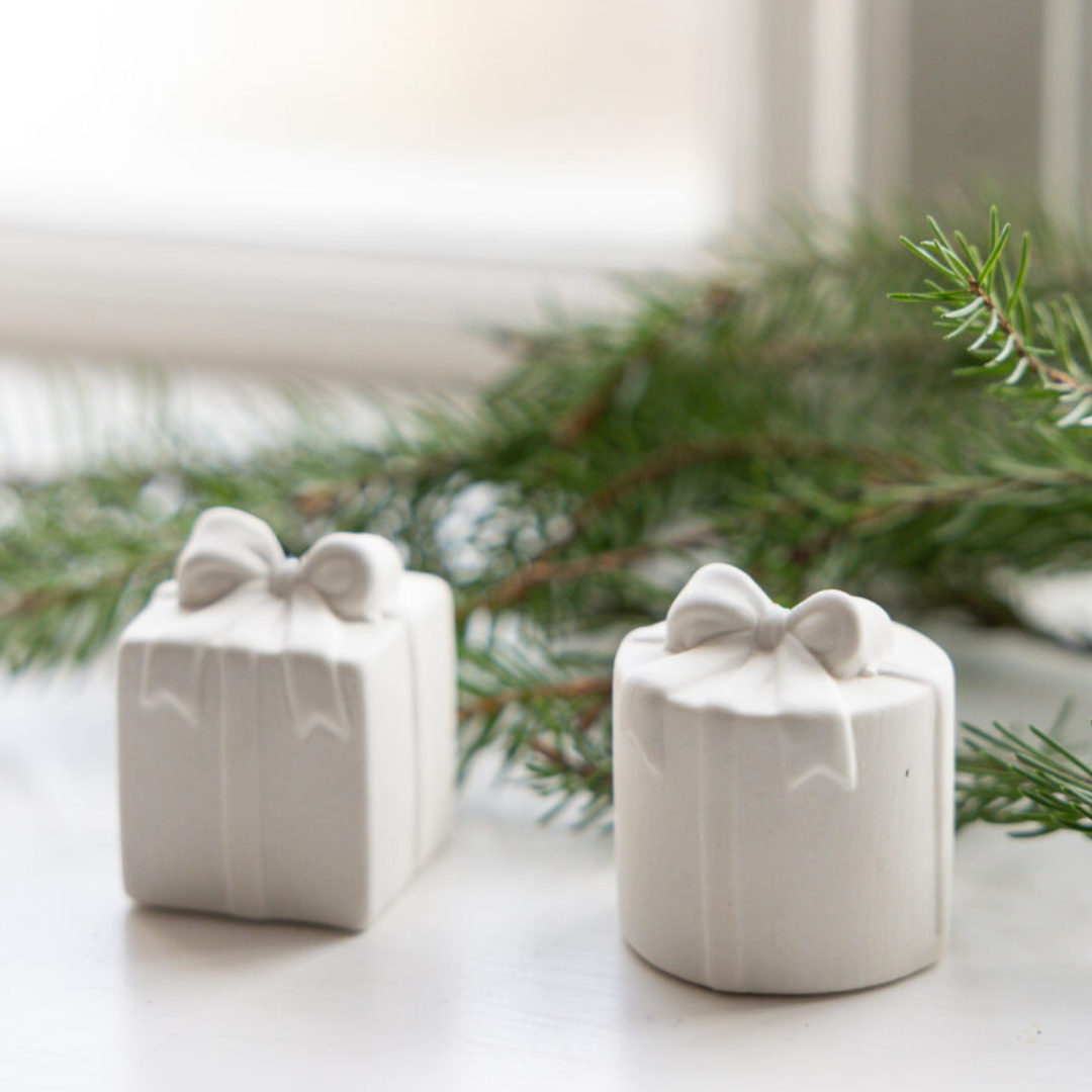 Kramhult julklapp från Storefactory, vit, fyrkantig, jul, juldekoration