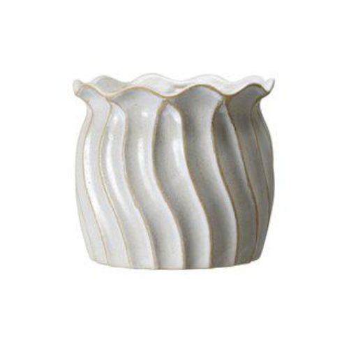 Kruka vit från Wikholm Form, offwhite, Lena