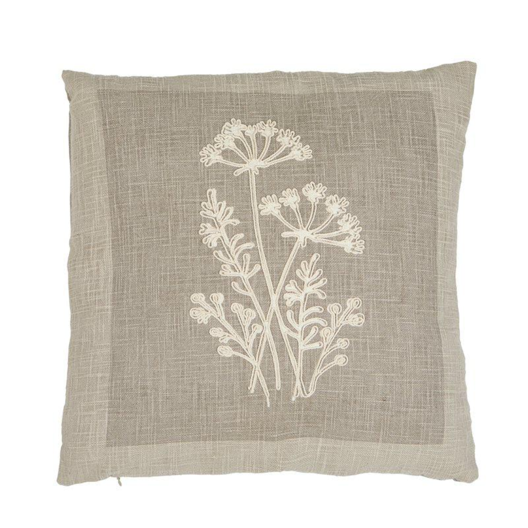 Laura kuddfodral från Fondaco, beige, 48x48 cm 