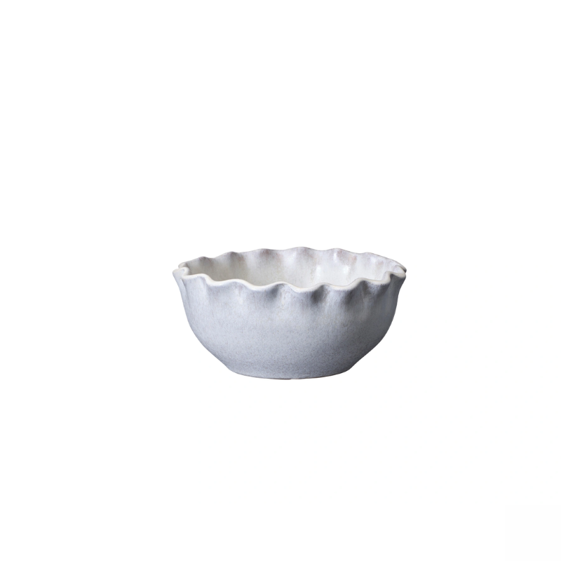 Leonor skål från Wikholm Form, beige, 15x7cm