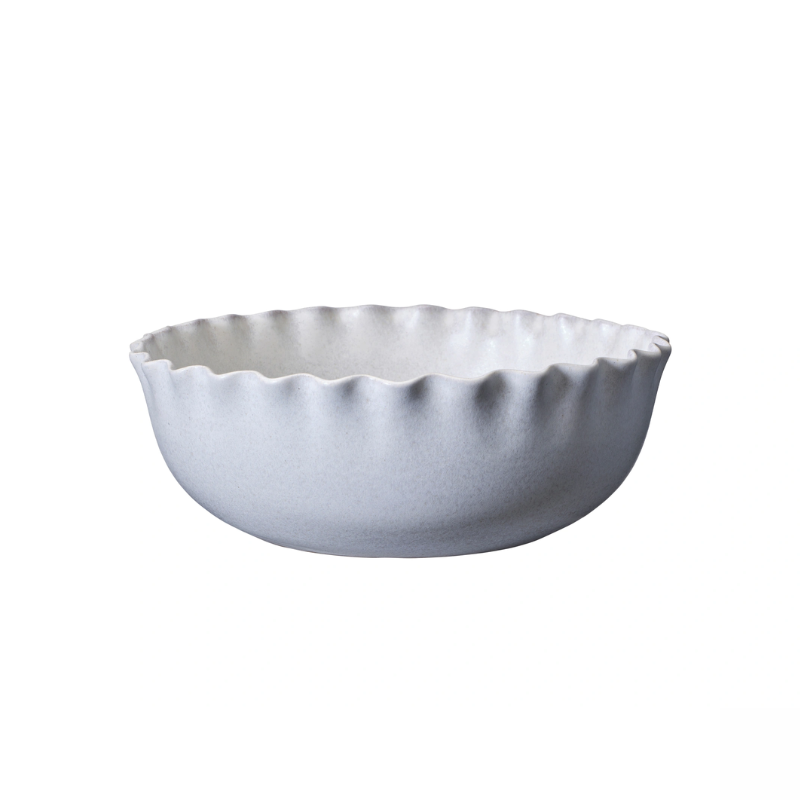 Leonor skål från Wikholm Form, beiget, 29x10cm