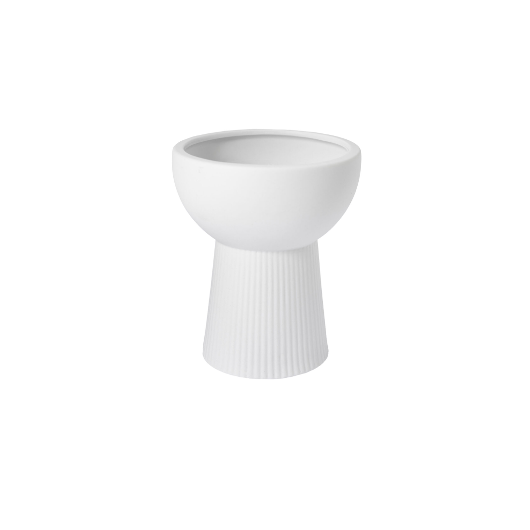 Leryd vas från Storefactory, låg, vit