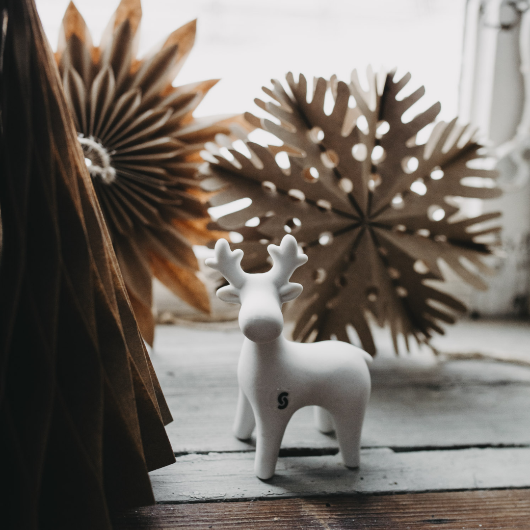 Sten rendekoration från Storefactory, vit