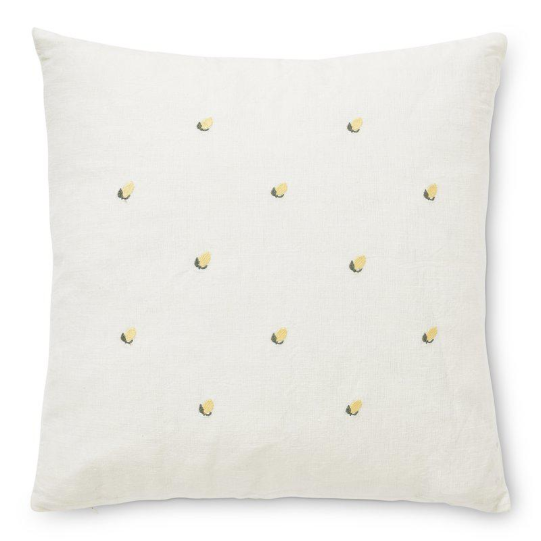 Limone kuddfodral från Boel & Jan kuddfodral, citroner, 45x45 cm