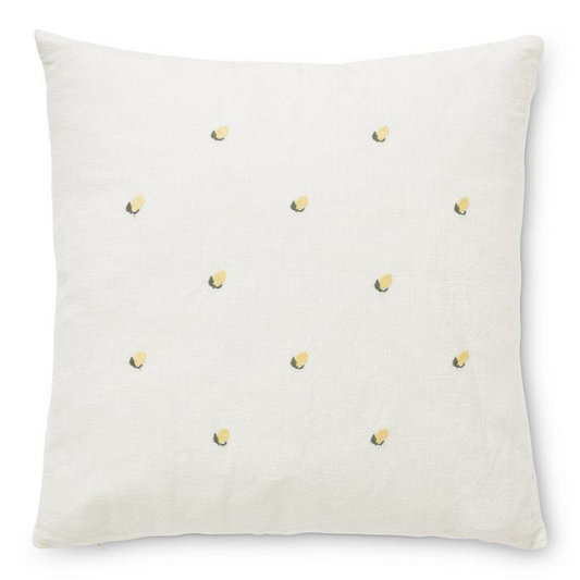 Limone kuddfodral från Boel & Jan kuddfodral, citroner, 45x45 cm