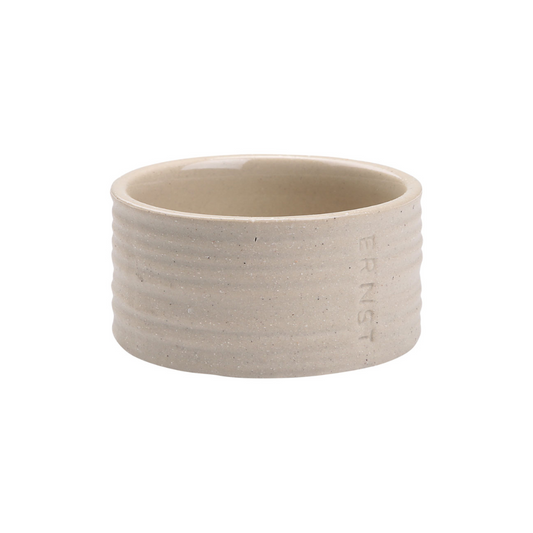 Ljuslykta från Ernst Form, för värmeljus, beige