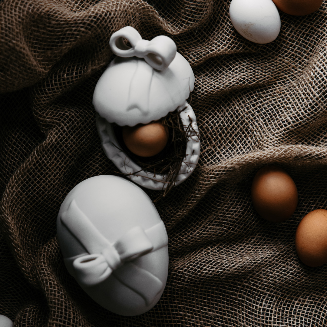 Lundby påskägg från Storefactory, vit, stor 