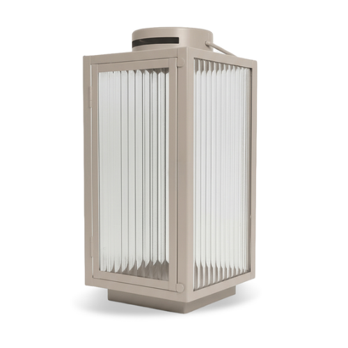 Lykta Liv från Sagaform, beige, mellan