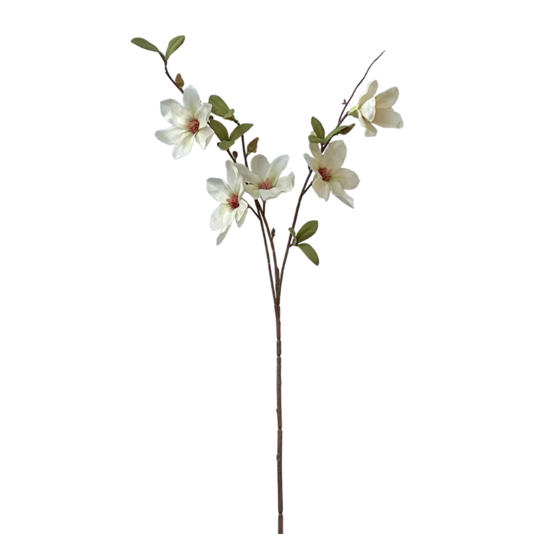 Magnolia plastblomma från Sköna Ting, 64 cm 