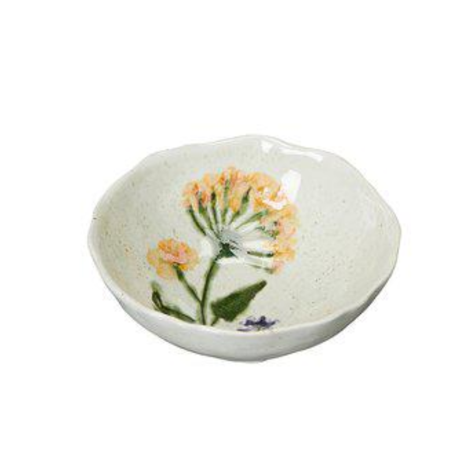 Malva skål från Wikholm Form med blommor, liten
