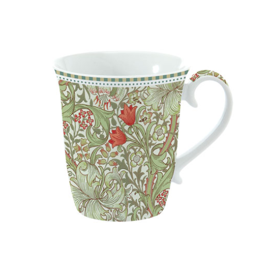 Mugg i box från William Morris, Golden Lily