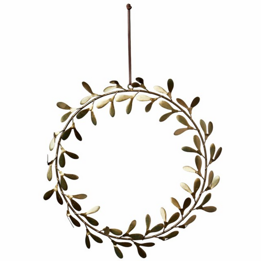 Mistelkrans  från Consilimo, mässing, 35 cm