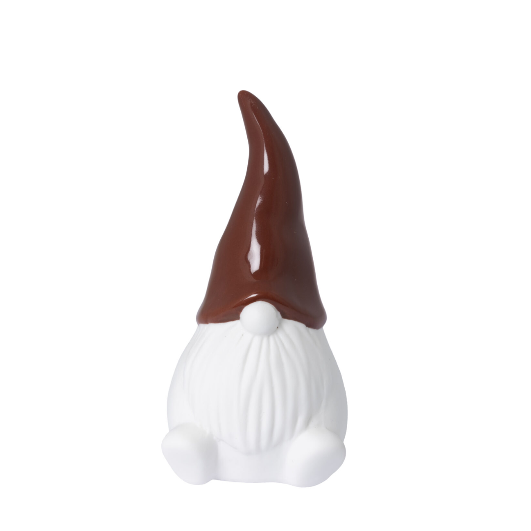 Noel tomte från Storefactory, vit/röd, liten