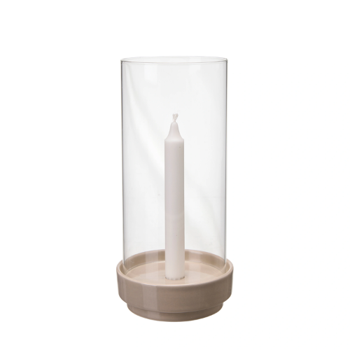 Ljusstake från Wikholm Form, Mette, beige