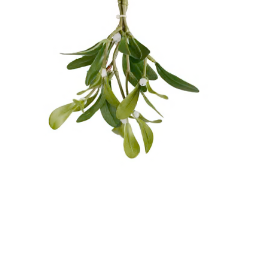 Mistel plastblomma, från Mr Plant, 18 cm, med naturtrogna blad och bär