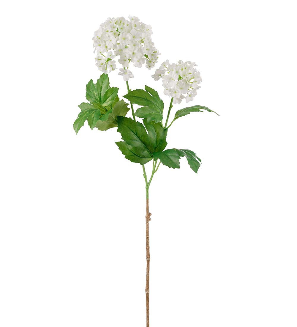 Olvon plastblomma från Mr Plant, vit