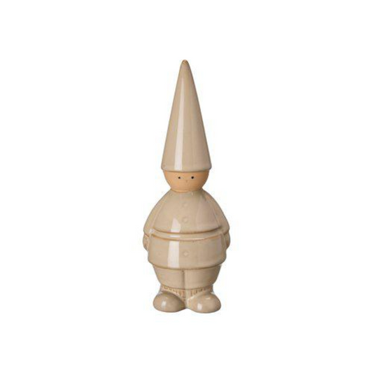 Pojke tomte från Wikholm Form, beige,stor