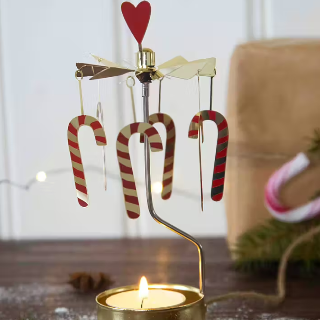 Polkagris änglaspel från Pluto Design AB_jul_juldekoration