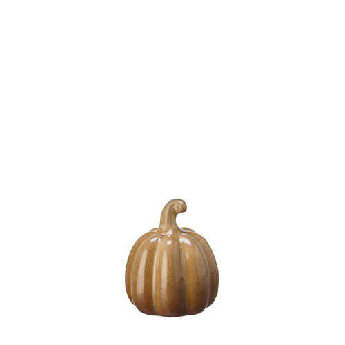 Pumpa från Wikholm Form, låg, brunmelerad