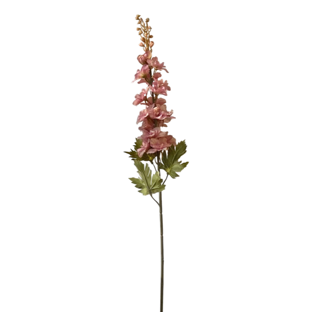 Riddarsporre rosa plastblomma från Sköna Ting, 79 cm