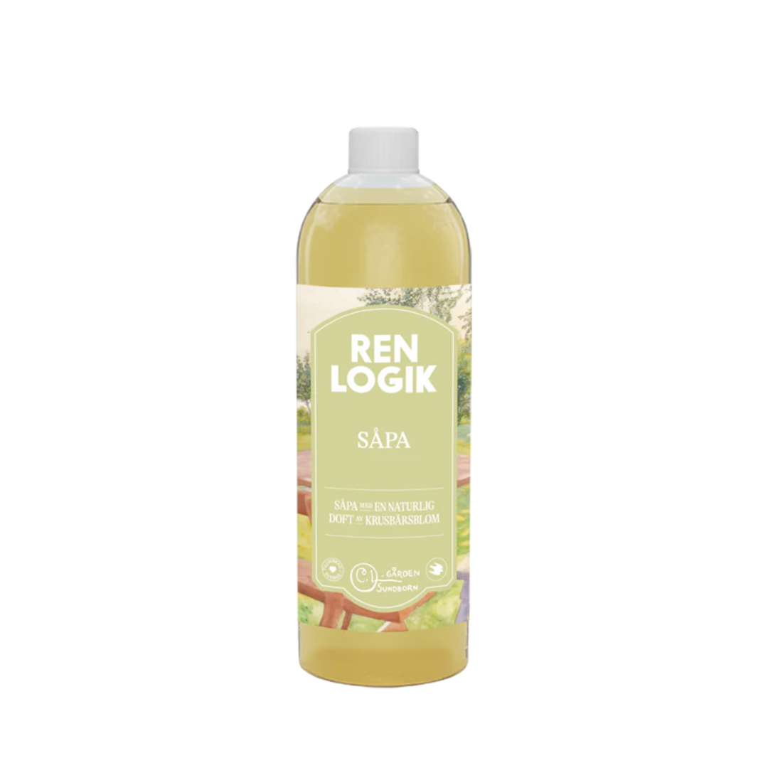 Såpa Krusbärsblom från Ren Logik, 750 ml 