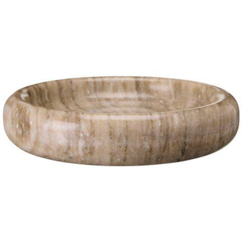 Skål från Wikholm Form, beige, marmor, Milou, stor