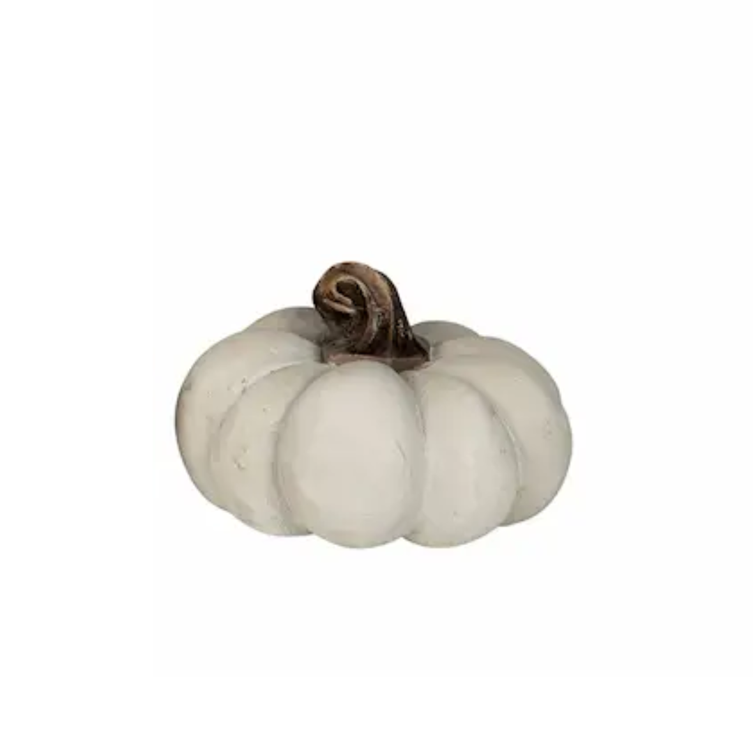 Pumpa från A Lot Decoration, vit, poly, liten