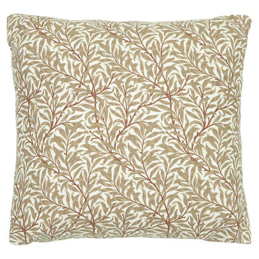 Ramas kuddfodral från Boel & Jan, brun/vit, 50x50 cm