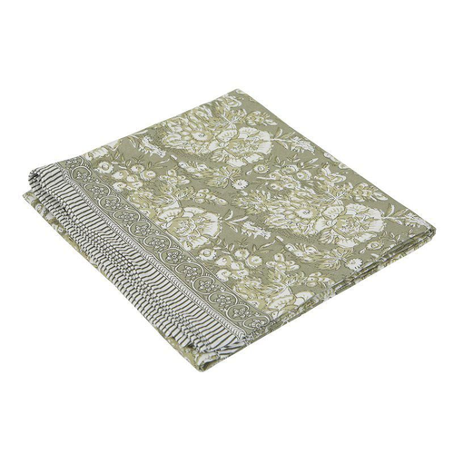 Sonia duk från Fondaco, 145x300 cm, ljusgrön, duka, dukning, vår sommar, inredningsbutik, inredning