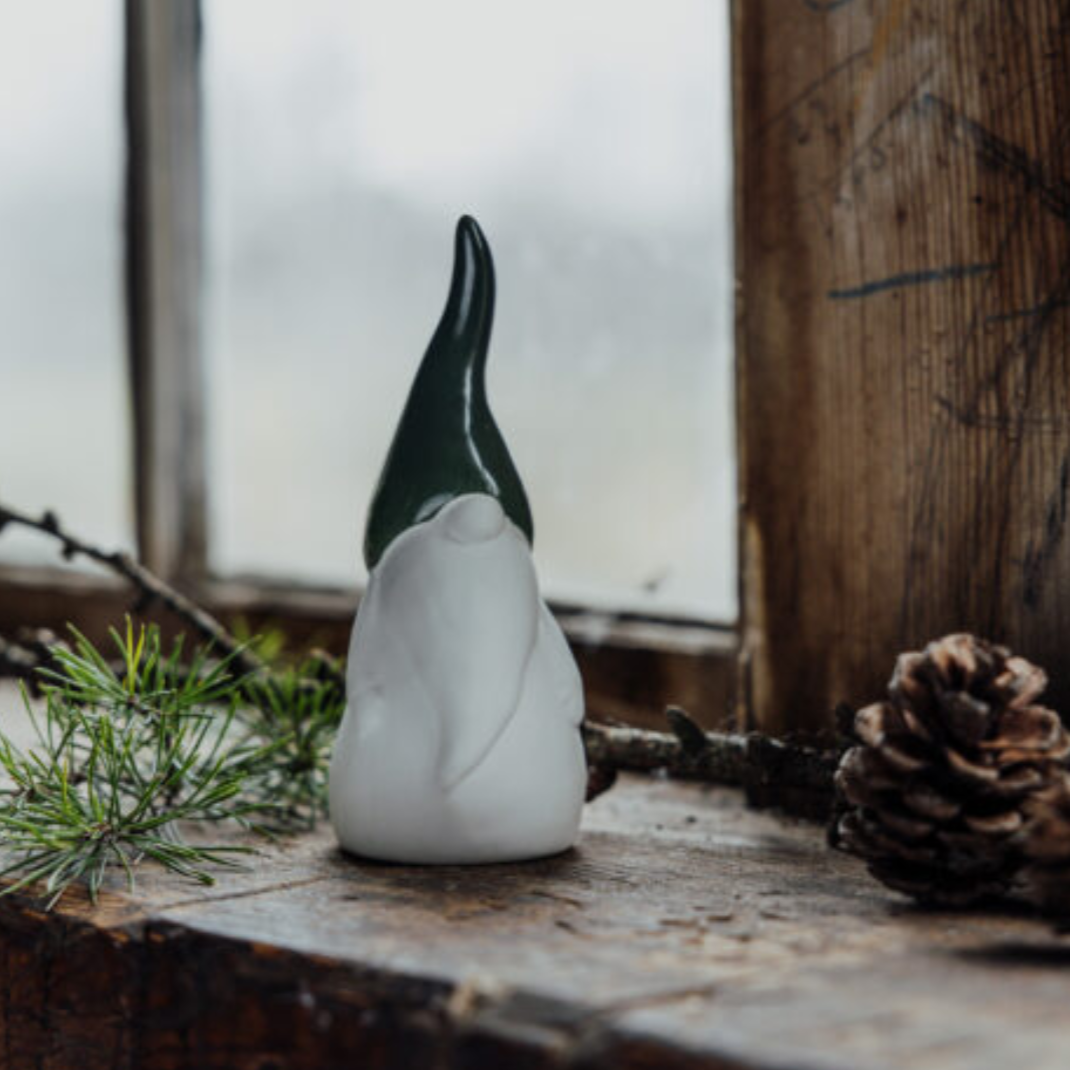 Svante tomte från Storefactory, vit/grön _jul_jultomte
