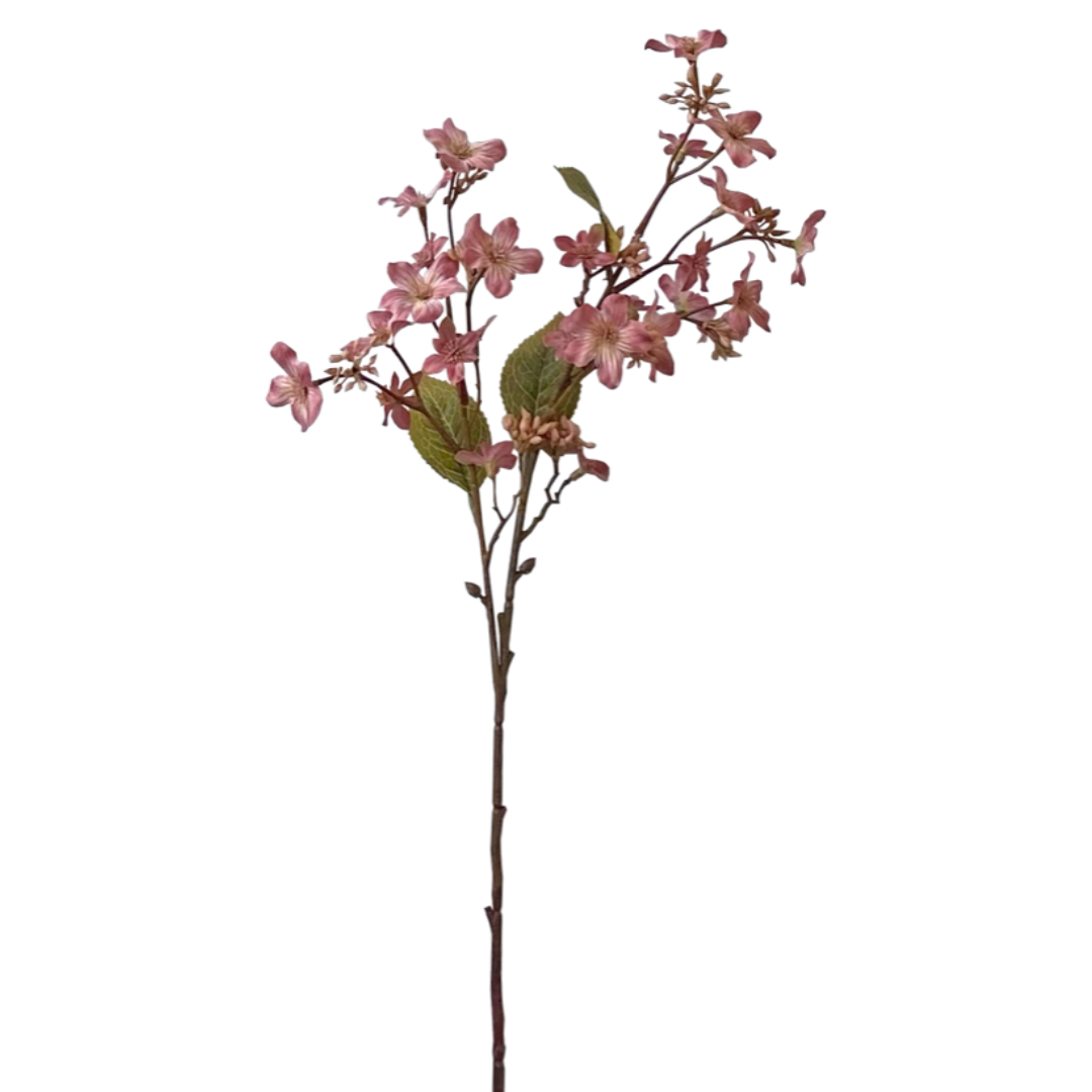 Tungträdsblomma rosa plastblomma från Sköna Ting, 63 cm