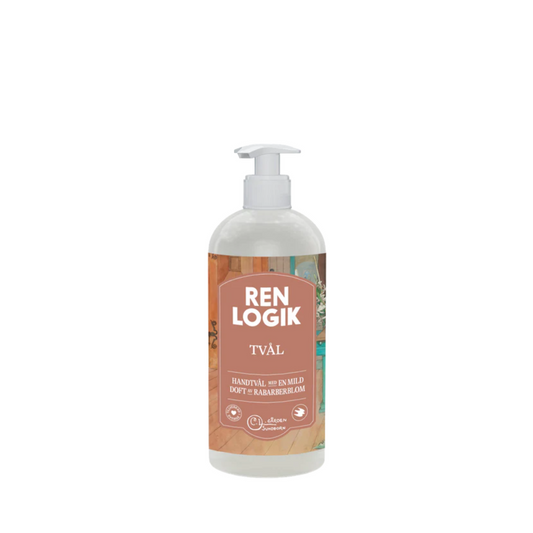 Tvål Rabarberblom från Ren Logik, 500 ml