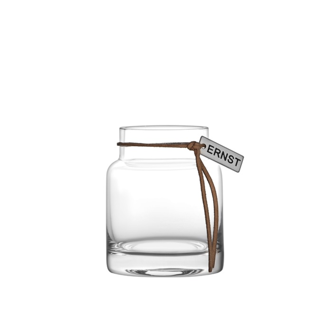 Värmeljuslykta i glas från Ernst Form