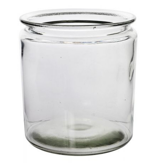 Vas/ljuslykta i glas från Västanvind