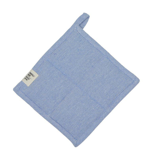 Vide grytlapp från Fondaco, ljusblå