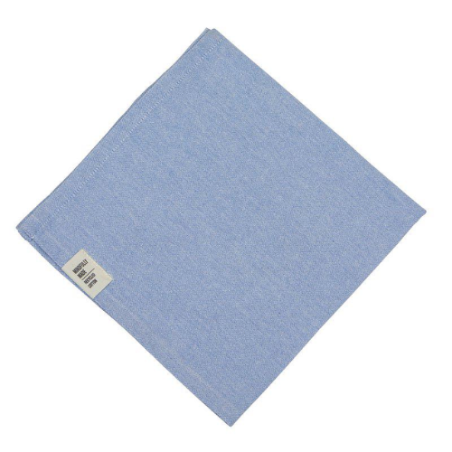 Vide tygservett från Fondaco, ljusblå, 45x45 cm