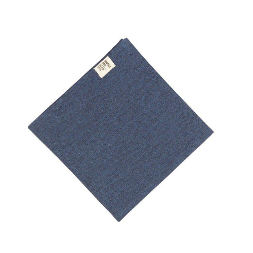 Vide tygservett från Fondaco, marinblå, 45x45 cm