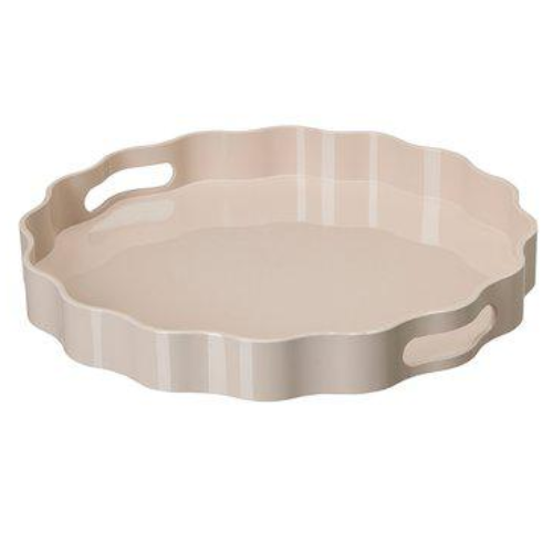 Yen bricka från Wikholm Form, beige