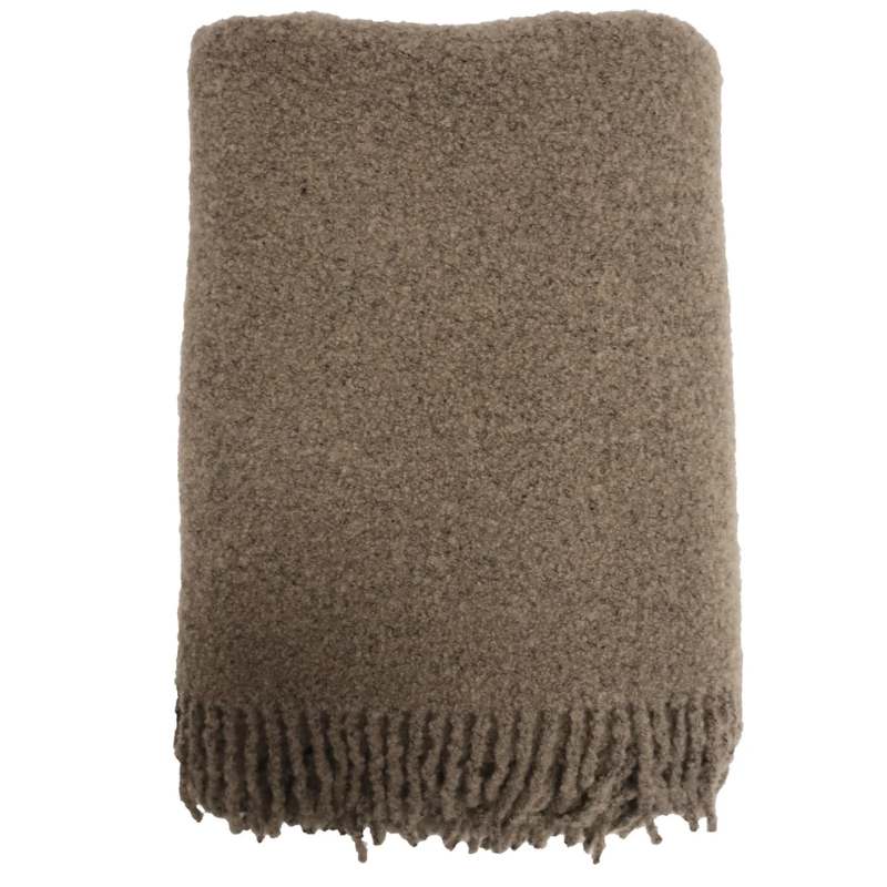 Åre ullpläd från Redlunds, 130x170 cm, mullvad